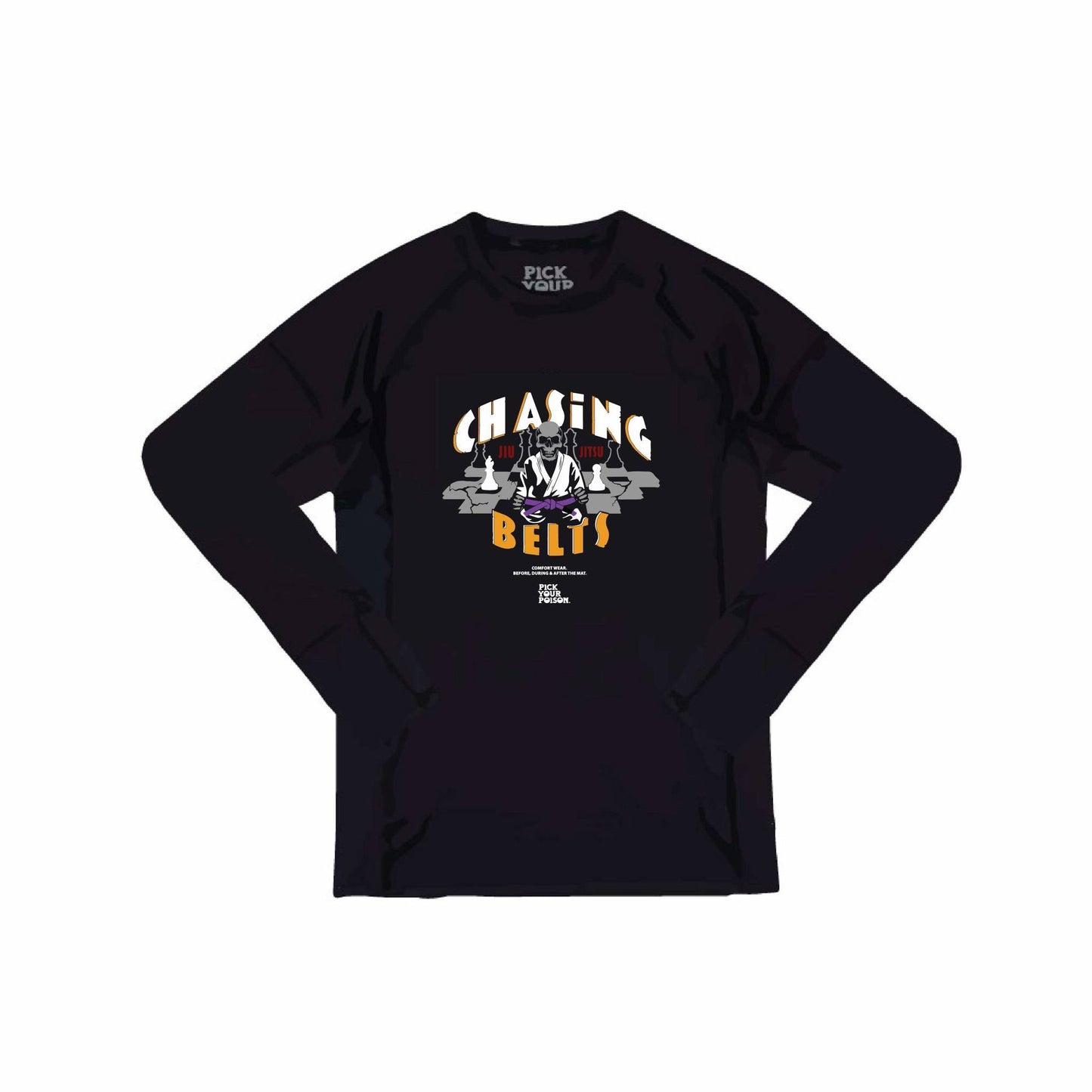 Kids Chasing Belts Rashguard