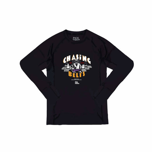 Kids Chasing Belts Rashguard