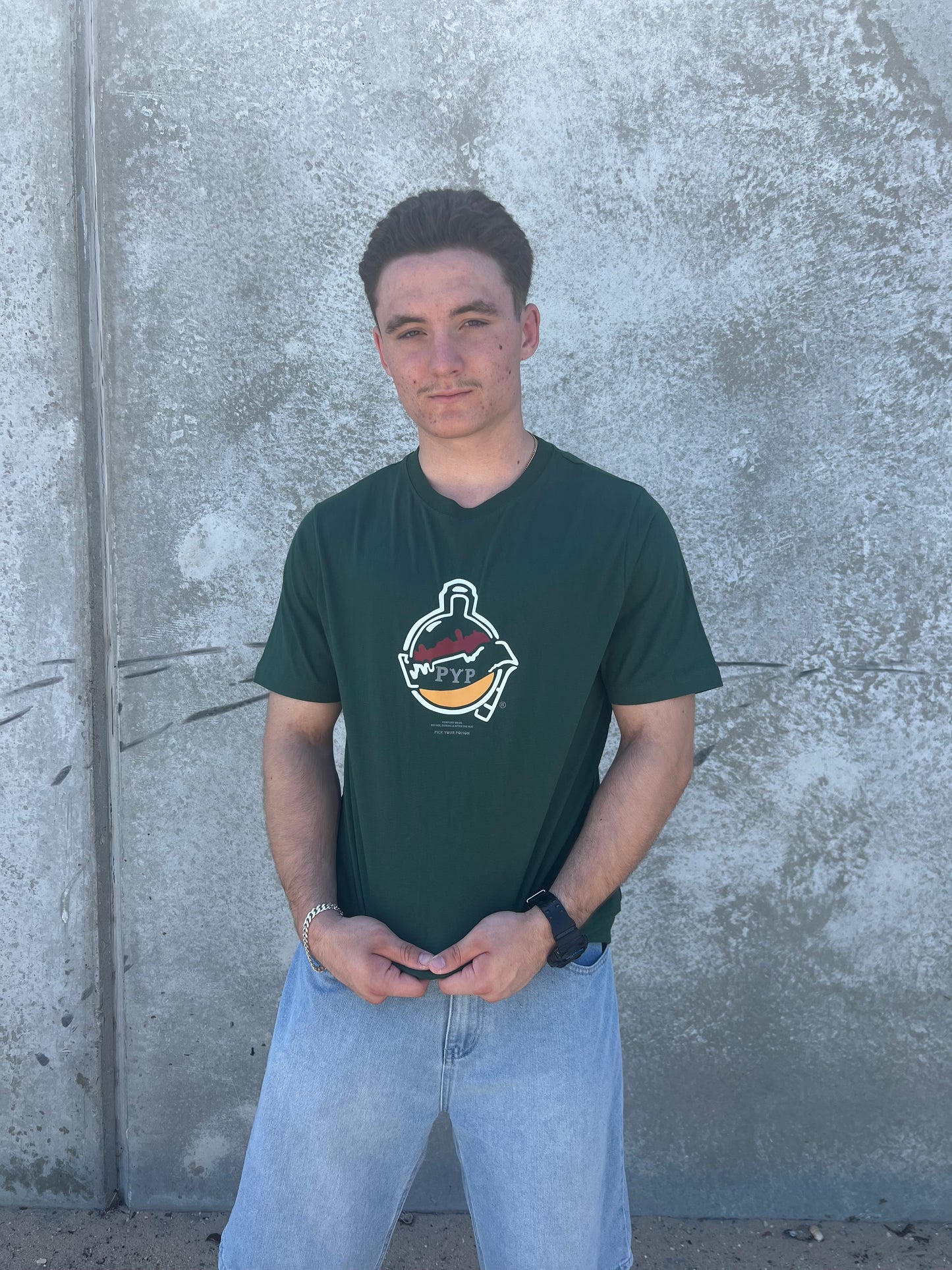 Green PYP Bottle Tee